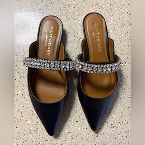 Kurt Geiger Black Flats